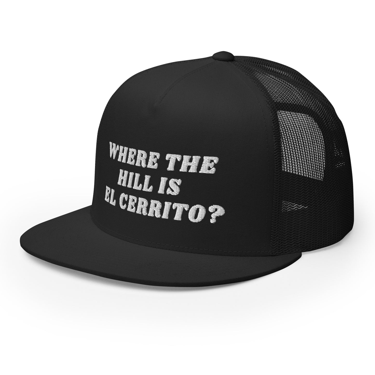 Where the Hill is El Cerrito — Trucker Hat (Vintage Inspired)