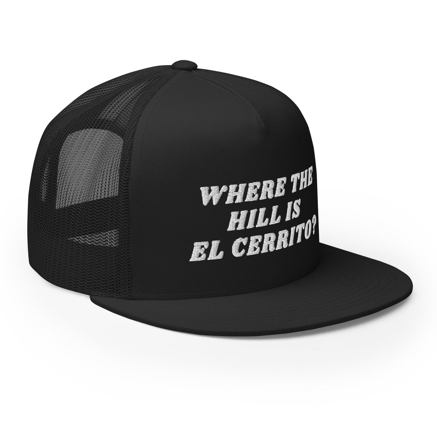 Where the Hill is El Cerrito — Trucker Hat (Vintage Inspired)