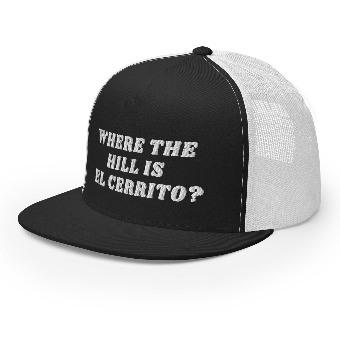 Where the Hill is El Cerrito — Trucker Hat (Vintage Inspired)