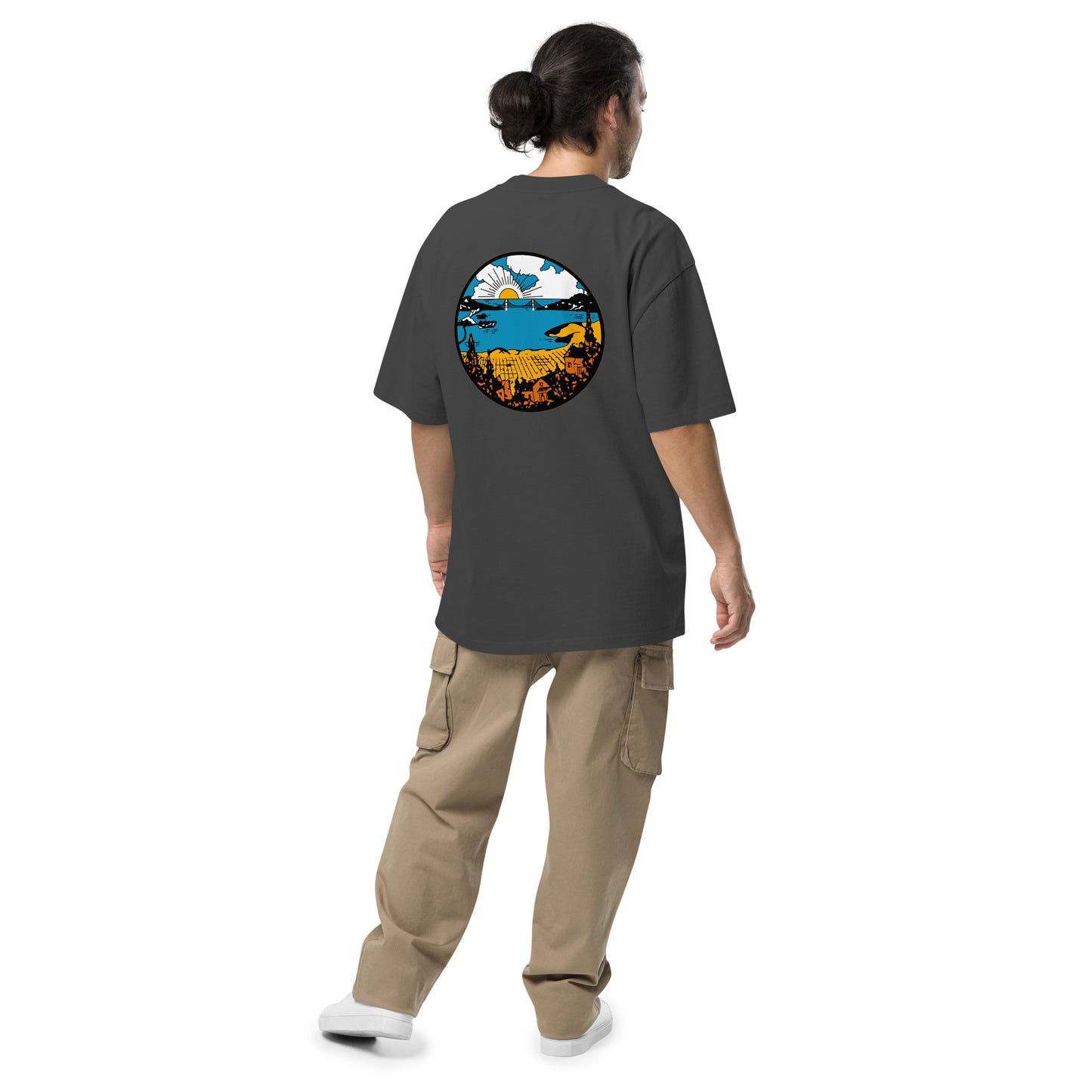 The Little Hipster Tee - Oversized + Faded